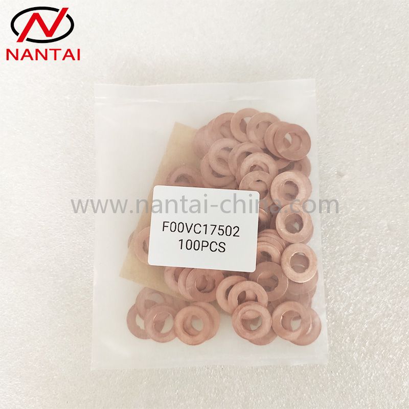 F00VC17502 1mm Injector Nozzle Copper Washer Injection WasherCopper Washer Gasket Nut