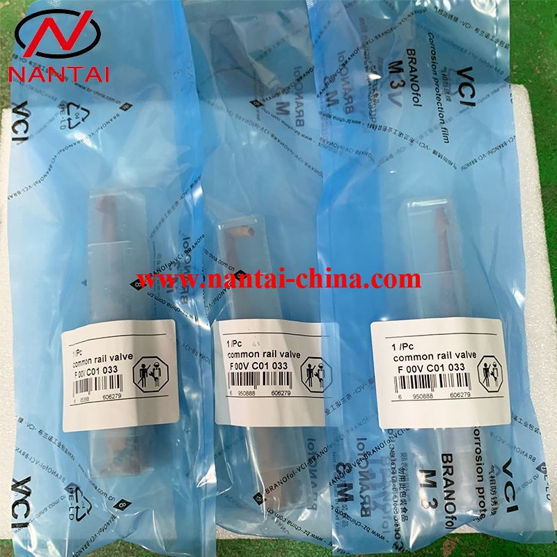 F 00V C01 033 Control Valve F00VC01033 For Common Rail Injector 0445110091 ,0445110186 ,0445110279