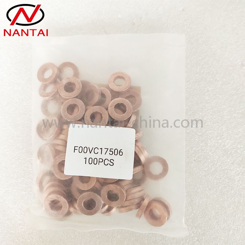 F00VC17506  3mm Injector Nozzle Copper Washer Injection WasherCopper Washer Gasket Nut